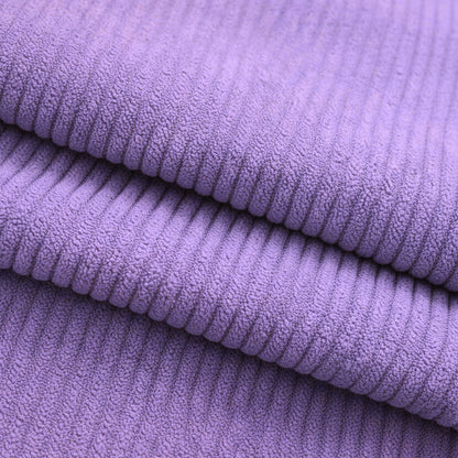 Tissu velours côtelé en polyester de qualité supérieure (350 g/m²)