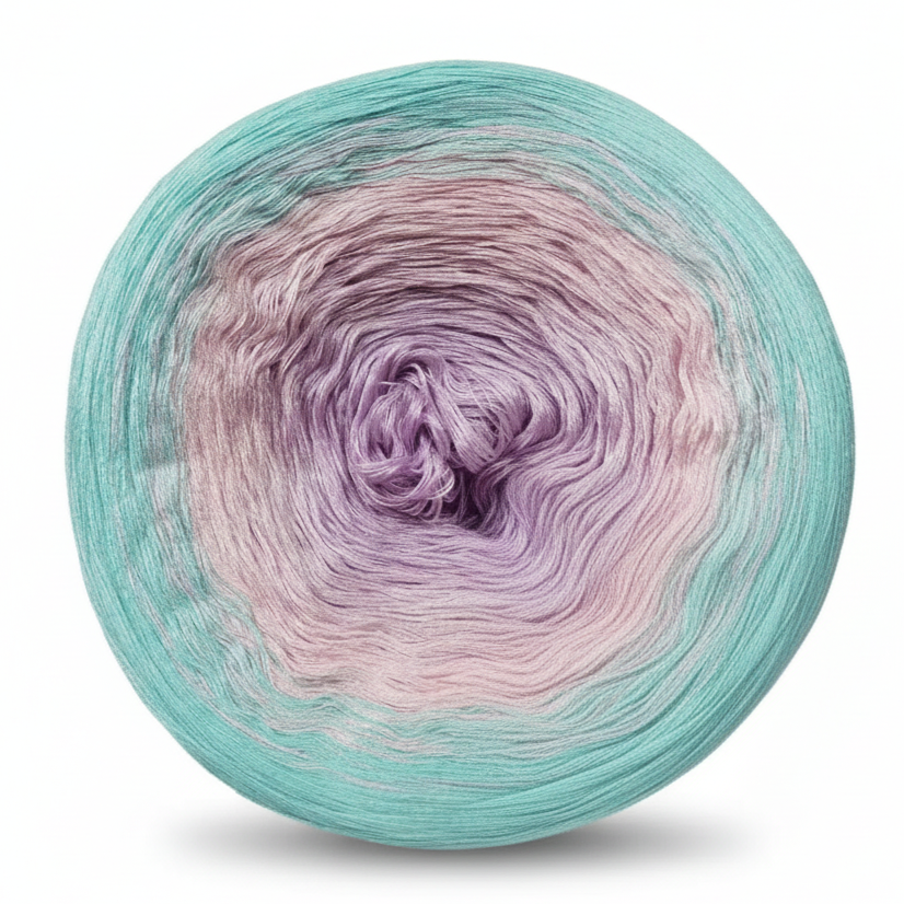 Organic Cotton Ombre Rainbow Cake XL 300g