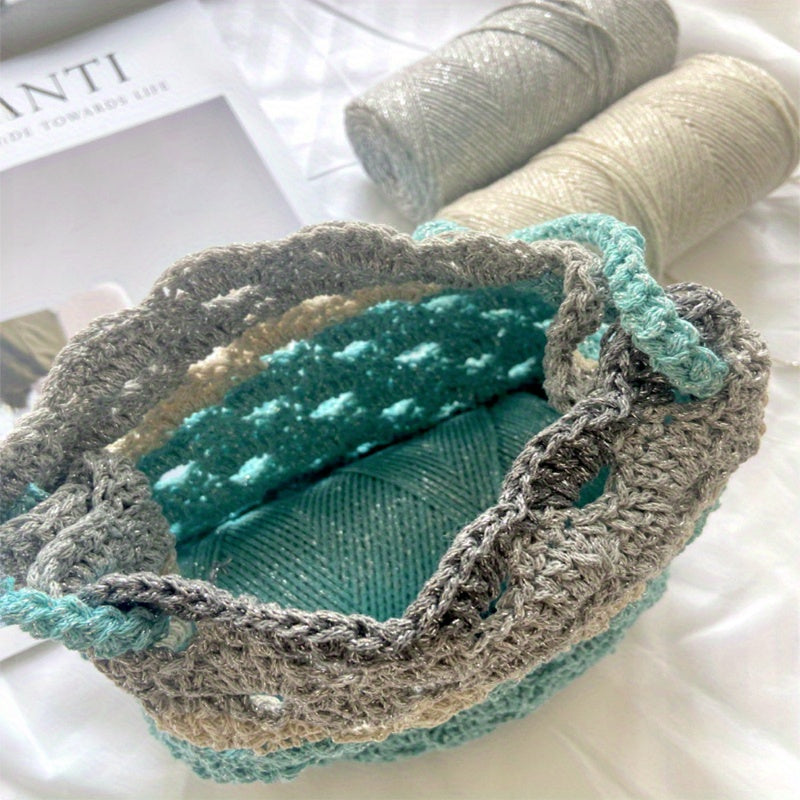 Sparkle Up Linen Blend Yarn with Lurex 200g