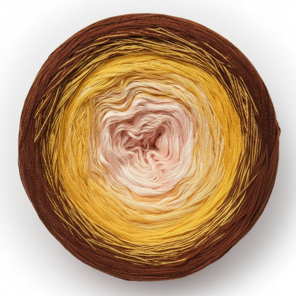 Organic Cotton Ombre Rainbow Cake XL 300g