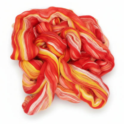 Firestarter - Extrafine Merino Wool Roving 150g