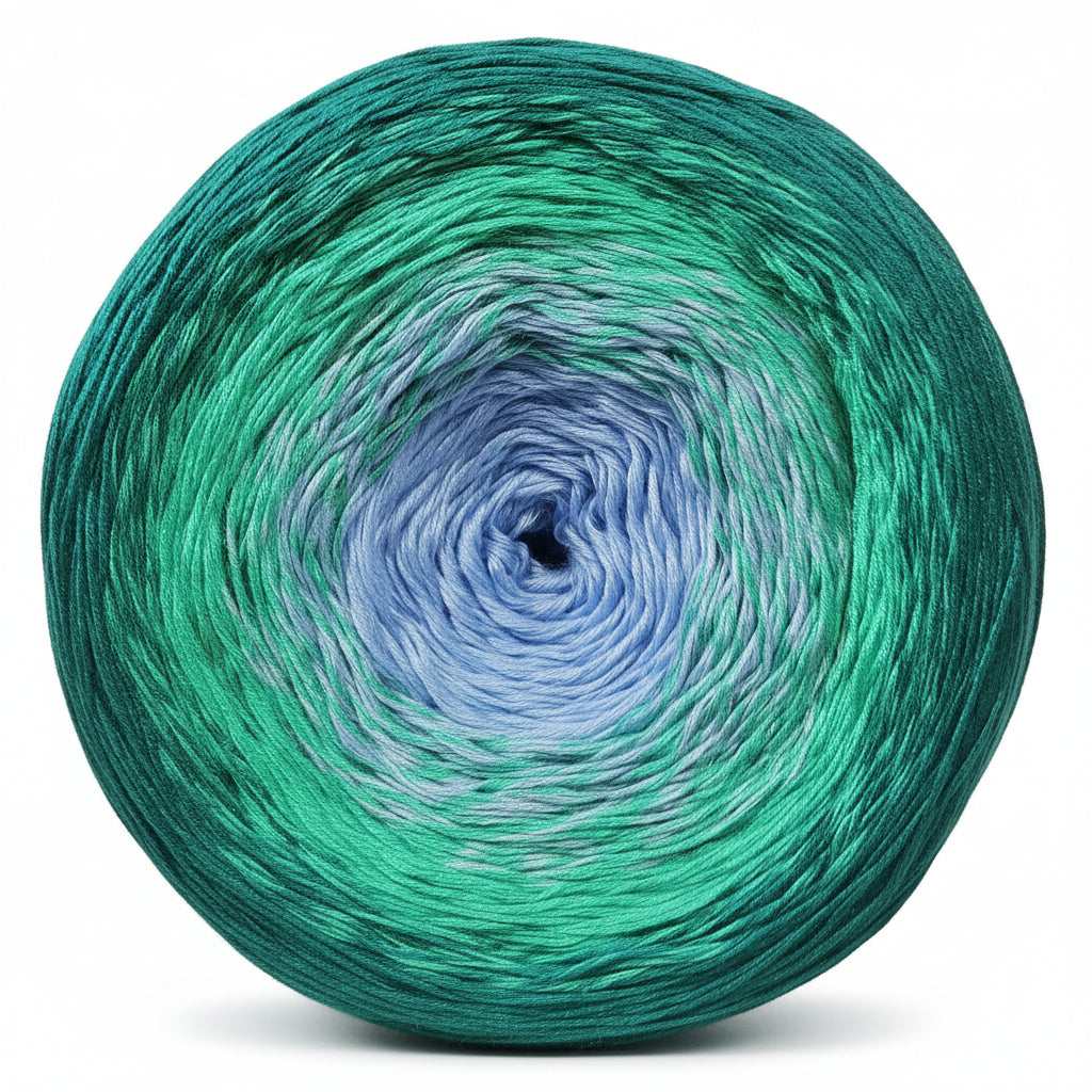 Organic Cotton Ombre Rainbow Cake XL 300g