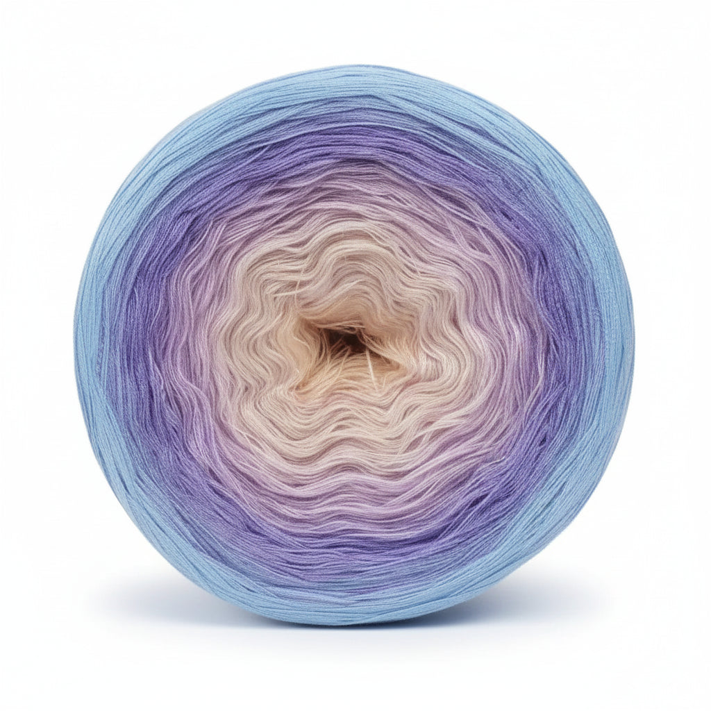 Organic Cotton Ombre Rainbow Cake XL 300g