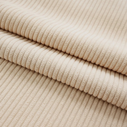 Tissu velours côtelé en polyester de qualité supérieure (350 g/m²)