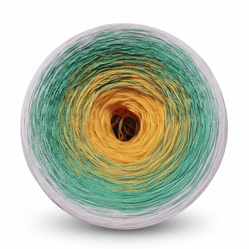 Organic Cotton Ombre Rainbow Cake XL 300g