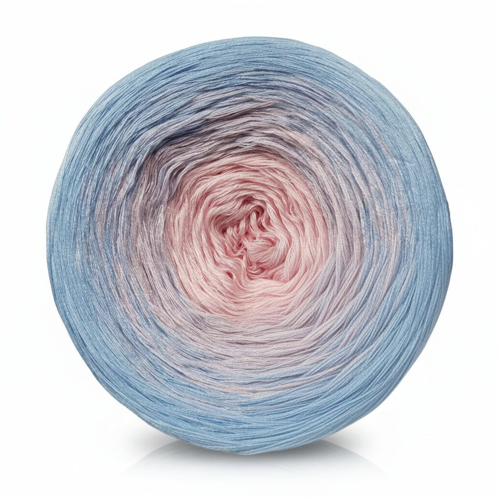 Organic Cotton Ombre Rainbow Cake XL 300g