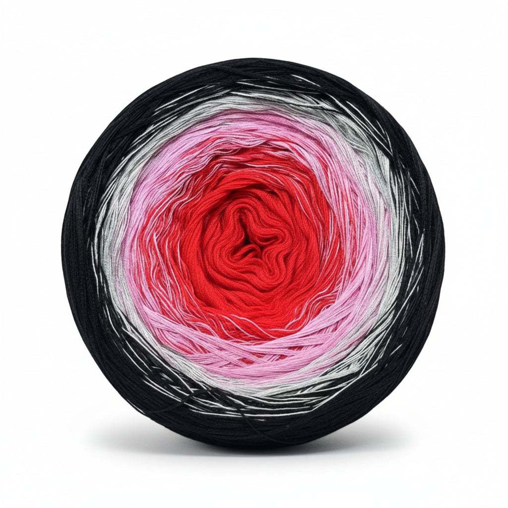 Organic Cotton Ombre Rainbow Cake XL 300g