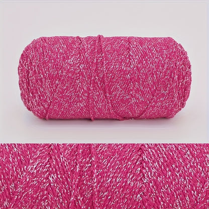 Sparkle Up Linen Blend Yarn with Lurex 200g