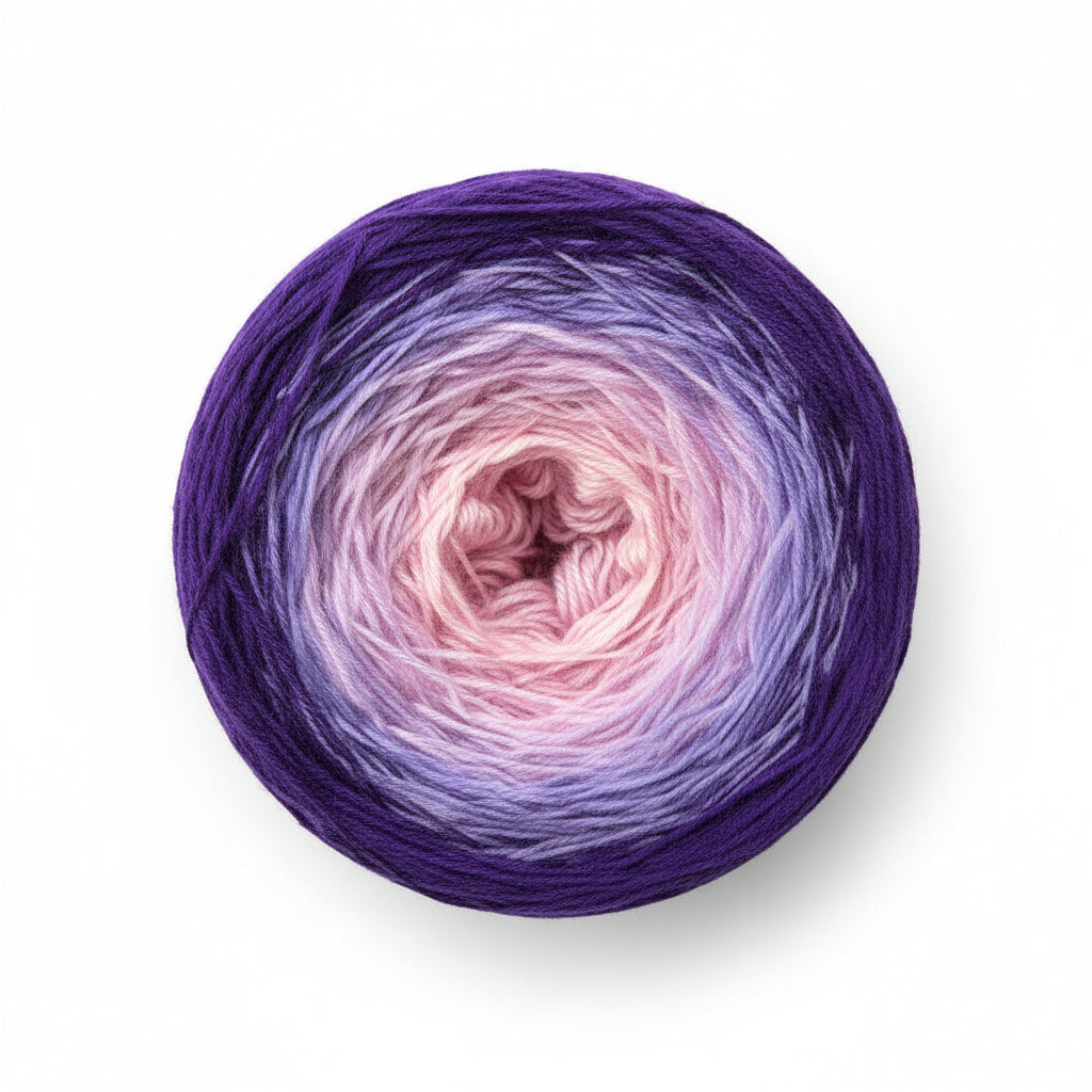 Organic Cotton Ombre Rainbow Cake XL 300g