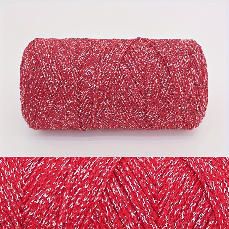 Sparkle Up Linen Blend Yarn with Lurex 200g