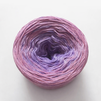 Mercerised Cotton Ombre Rainbow MegaCake XXL 400g
