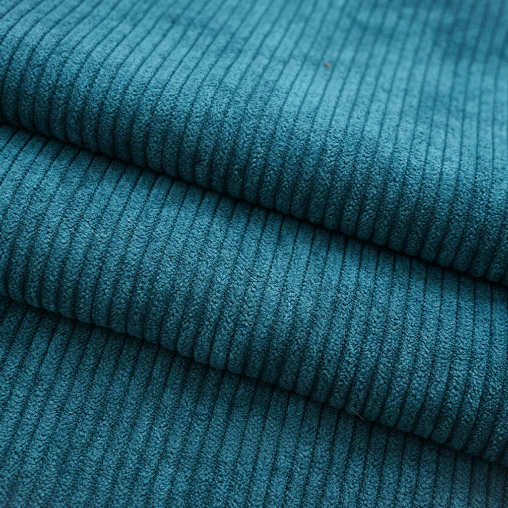 Tissu velours côtelé en polyester de qualité supérieure (350 g/m²)