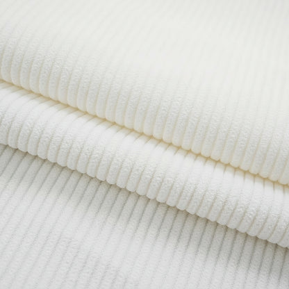 Tissu velours côtelé en polyester de qualité supérieure (350 g/m²)