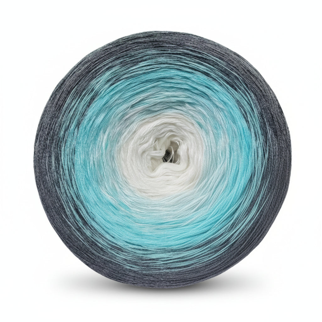 Organic Cotton Ombre Rainbow Cake XL 300g