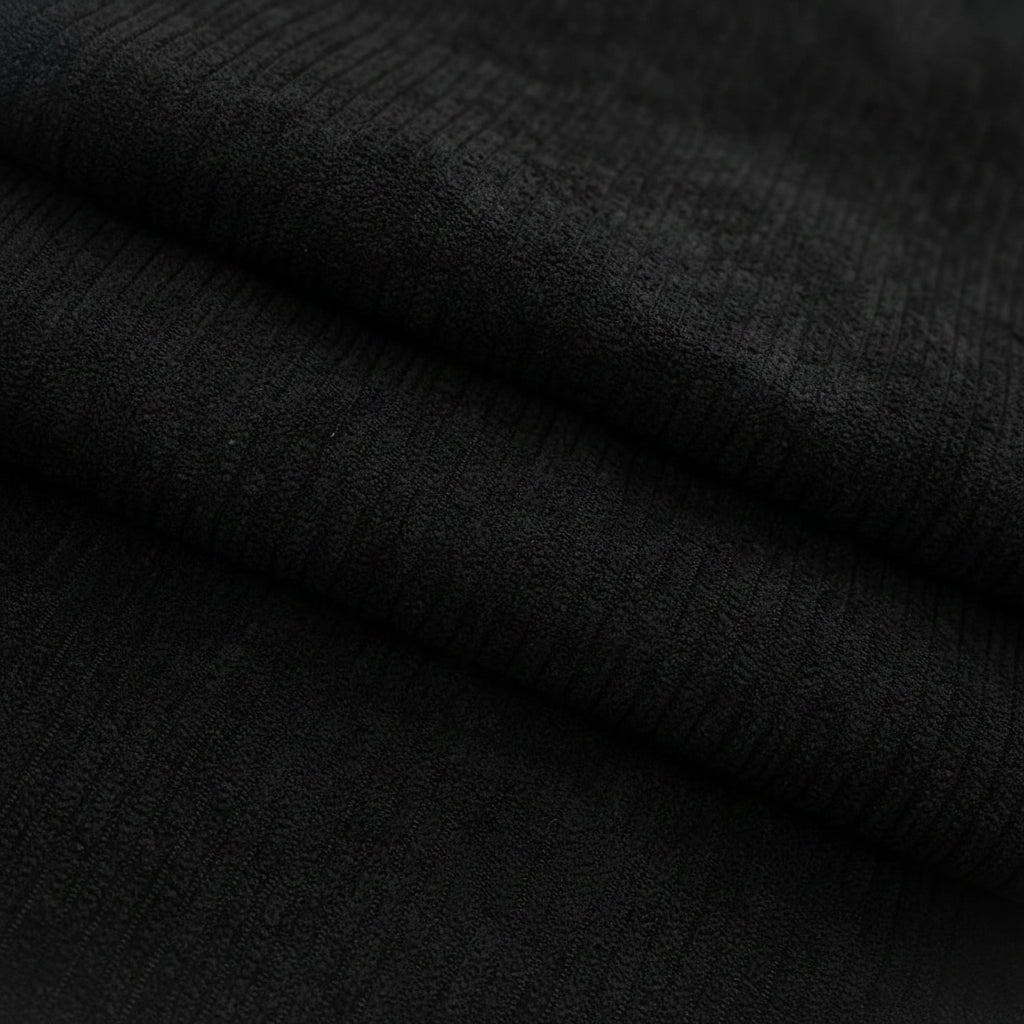 Tissu velours côtelé en polyester de qualité supérieure (350 g/m²)