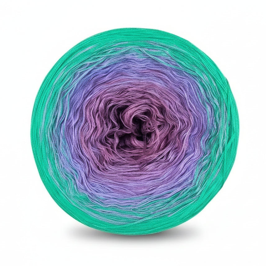 Organic Cotton Ombre Rainbow Cake XL 300g