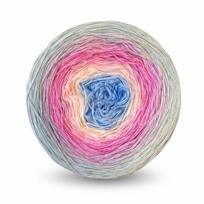 Organic Cotton Ombre Rainbow Cake XL 300g