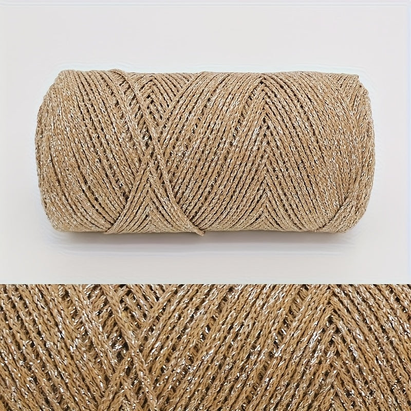 Sparkle Up Linen Blend Yarn with Lurex 200g