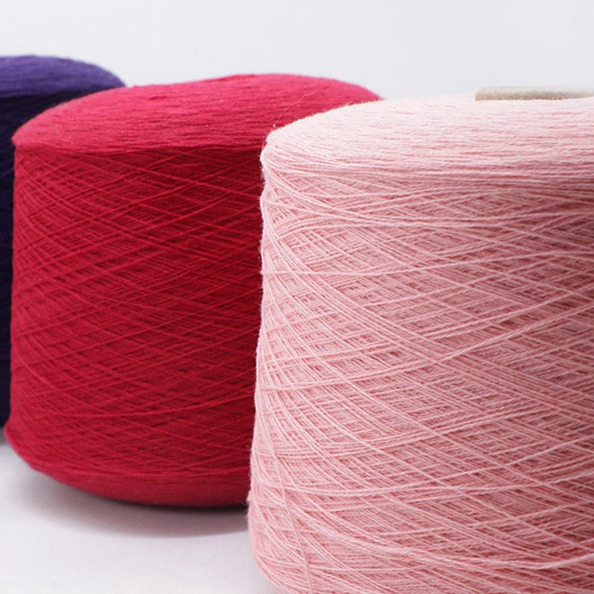 Hochwertiges Merinowollgarn im italienischen Stil, extrafein – 1-kg-Konus (2/26 Nm, 18,5 Mikron)