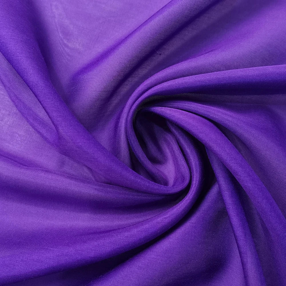 Mulberry Silk Cotton Chiffon