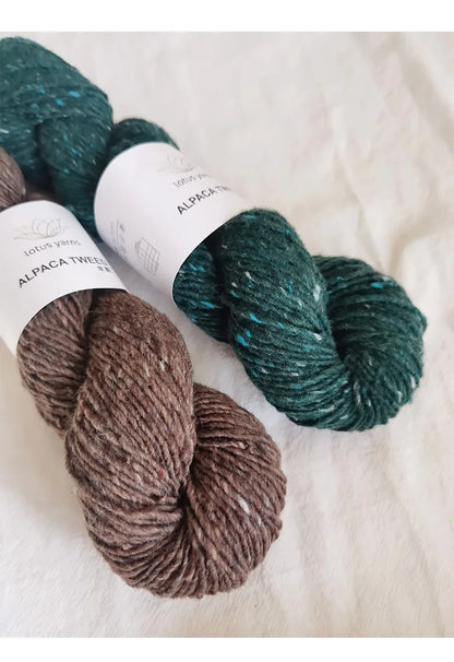 Alpaca Tweed Lotus Yarns 50g