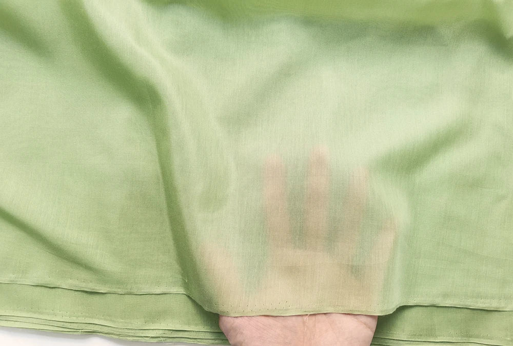 Mulberry Silk Cotton Chiffon