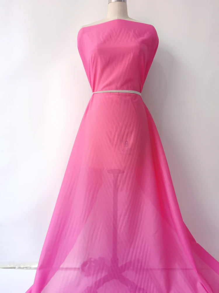 Mulberry Silk Cotton Chiffon