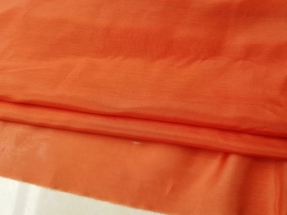 Mulberry Silk Cotton Chiffon