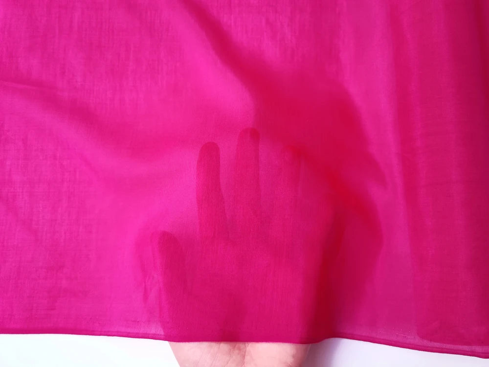 Mulberry Silk Cotton Chiffon