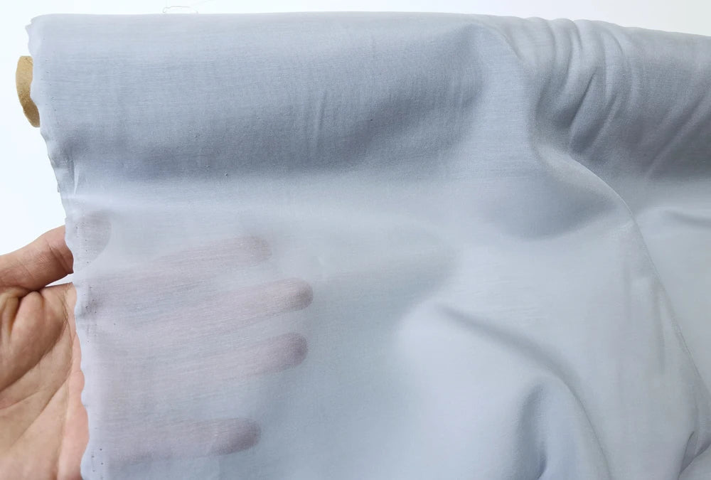 Mulberry Silk Cotton Chiffon