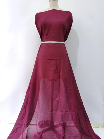Mulberry Silk Cotton Chiffon