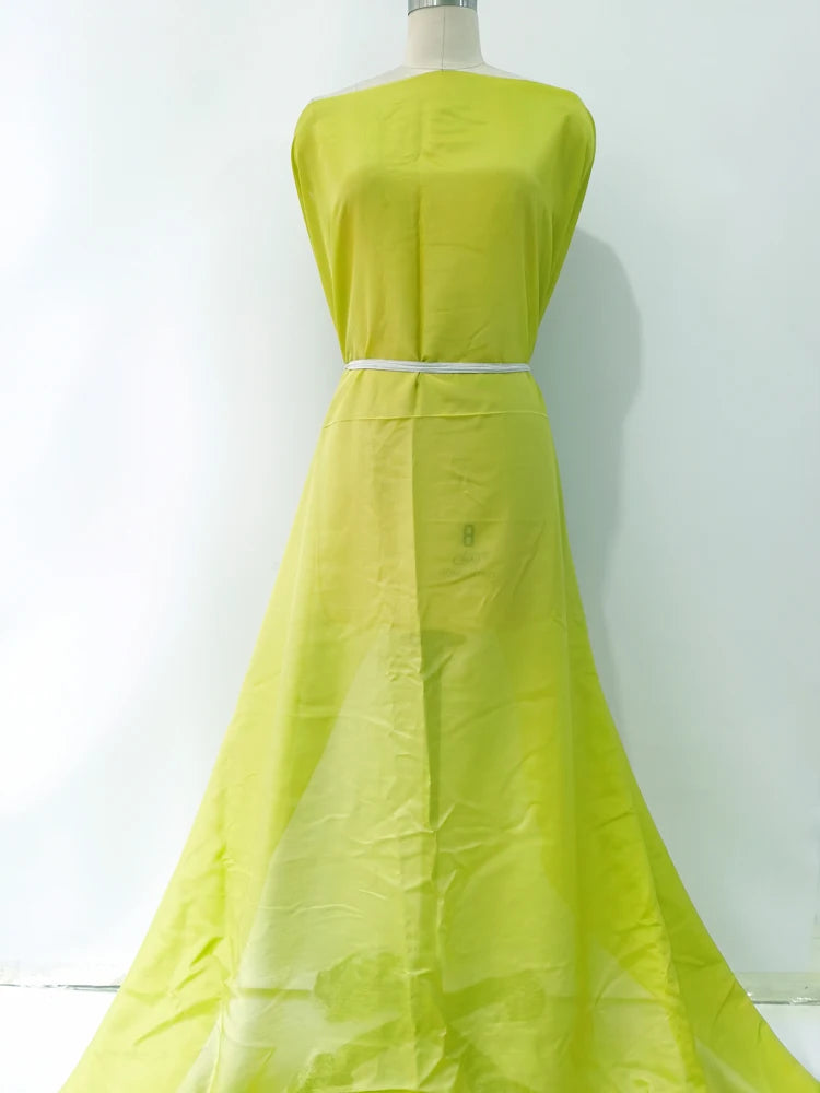 Mulberry Silk Cotton Chiffon