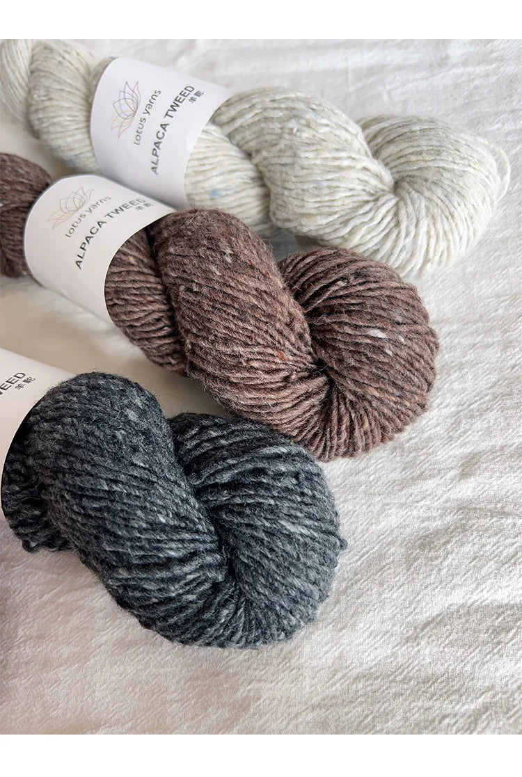 Alpaca Tweed Lotus Yarns 50g
