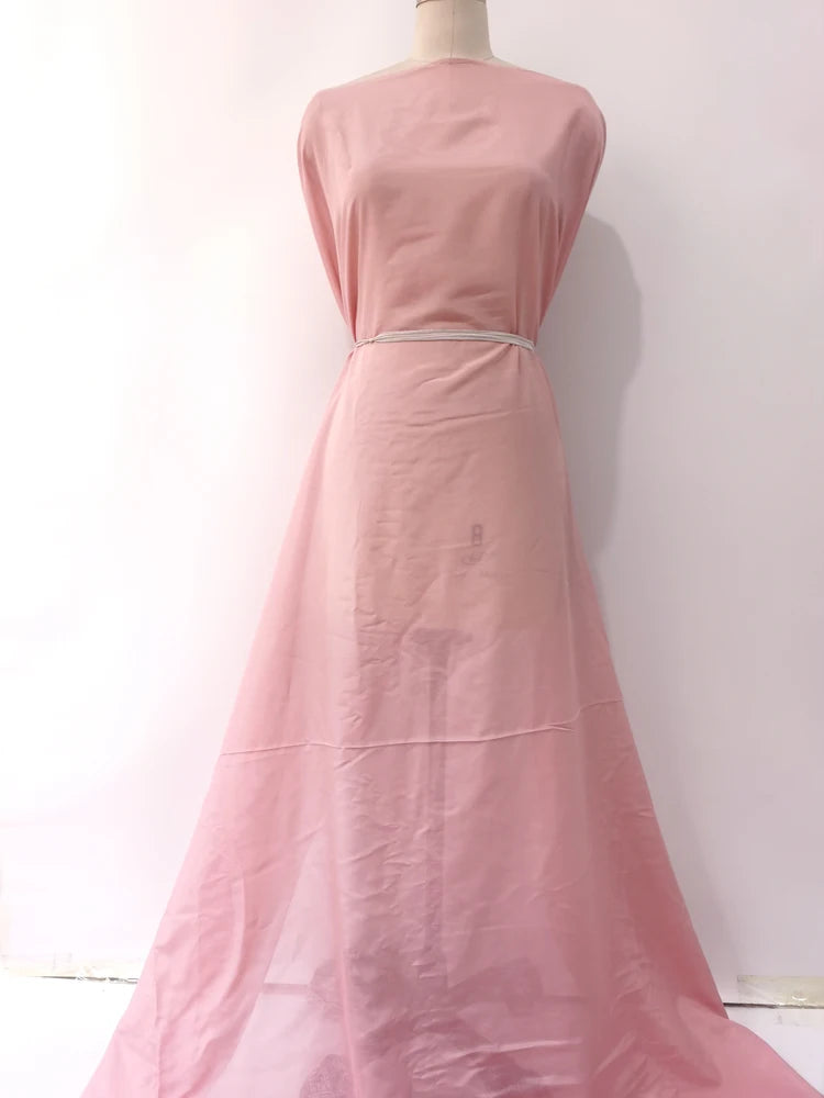 Mulberry Silk Cotton Chiffon