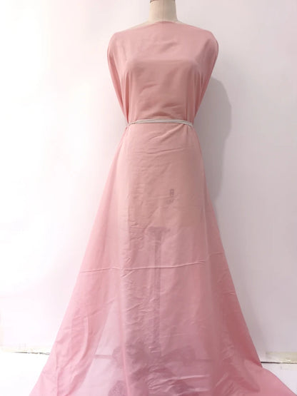 Mulberry Silk Cotton Chiffon