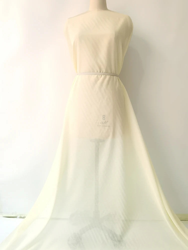 Mulberry Silk Cotton Chiffon