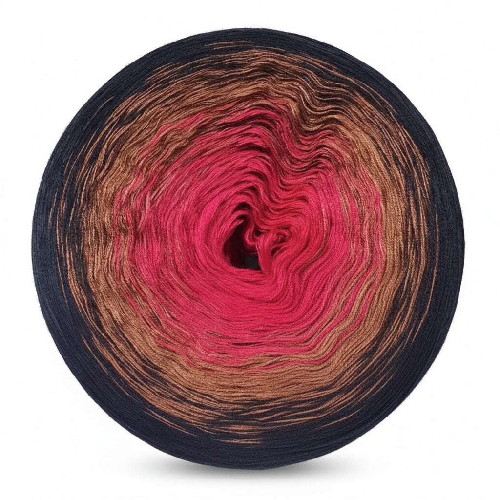 Organic Cotton Ombre Rainbow Cake XL 300g