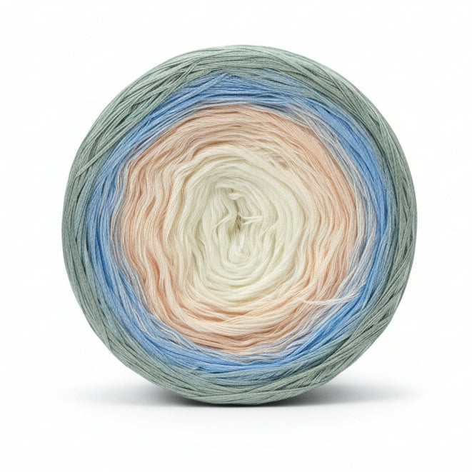 Organic Cotton Ombre Rainbow Cake XL 300g