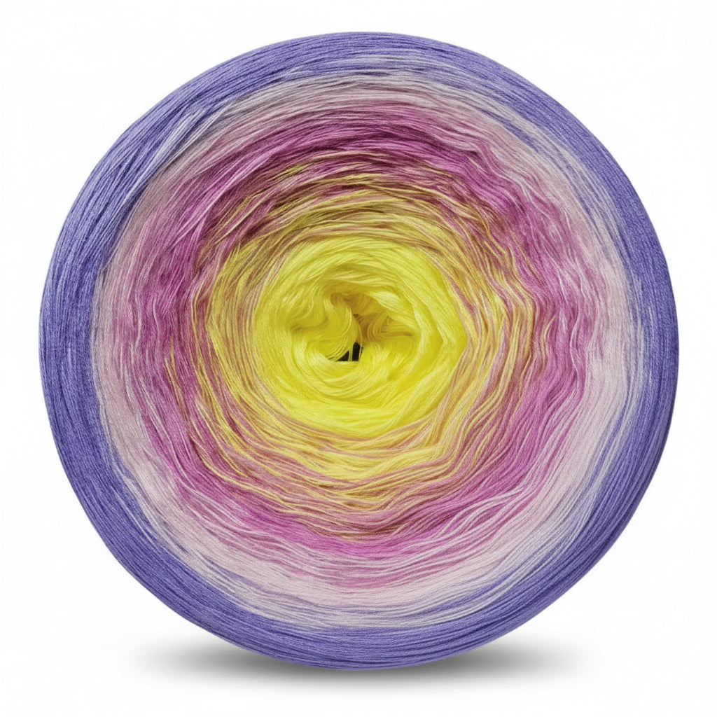 Organic Cotton Ombre Rainbow Cake XL 300g