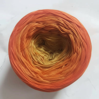 Mercerised Cotton Ombre Rainbow MegaCake XXL 400g