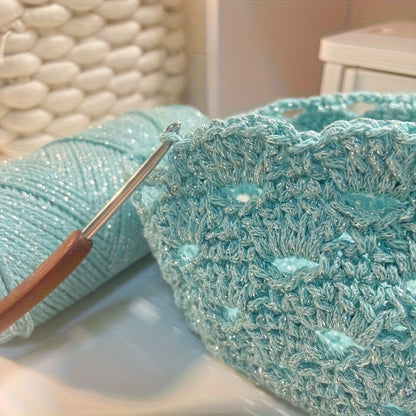 Sparkle Up Linen Blend Yarn with Lurex 200g