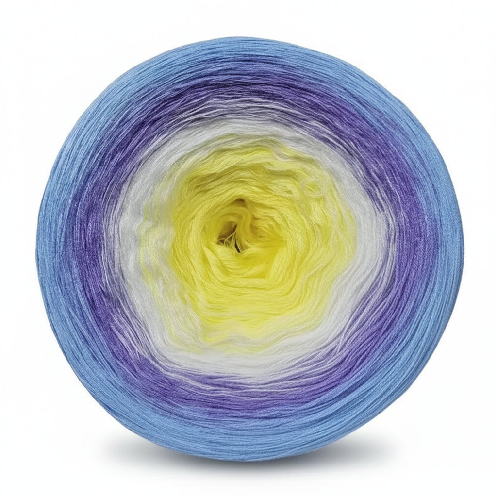 Organic Cotton Ombre Rainbow Cake XL 300g