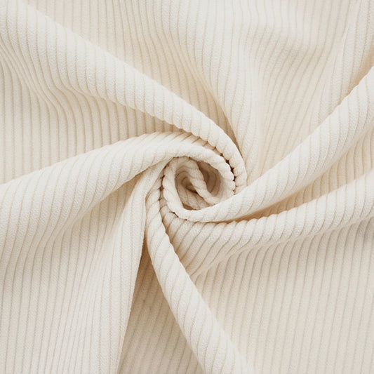 Tissu velours côtelé en polyester de qualité supérieure (350 g/m²)