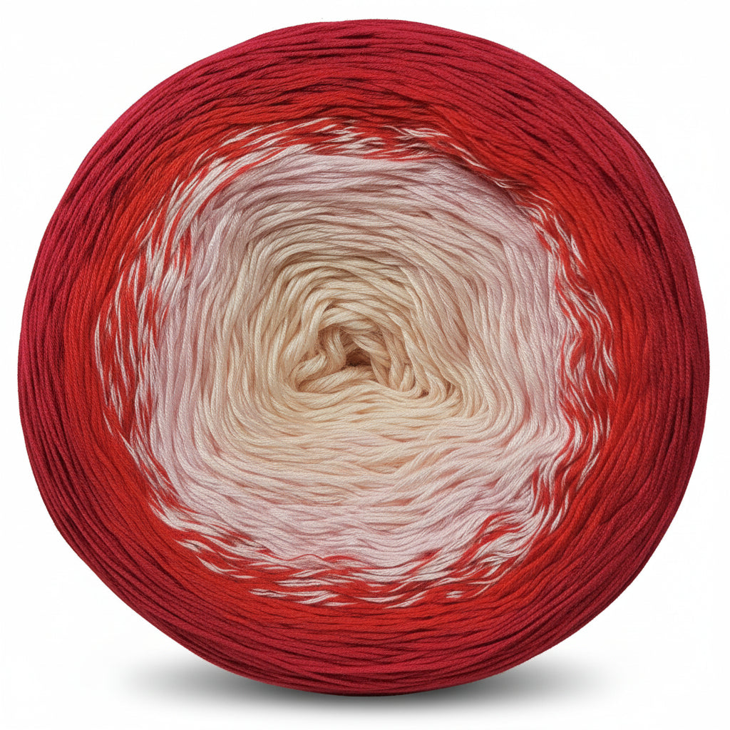 Organic Cotton Ombre Rainbow Cake XL 300g