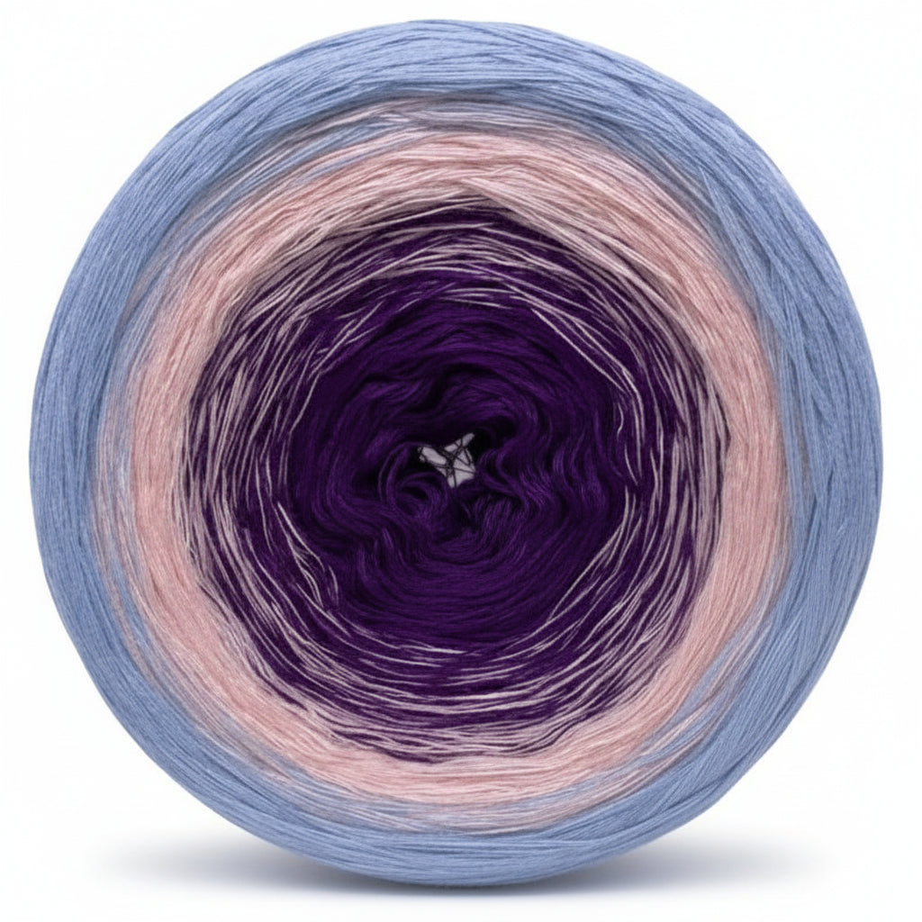 Organic Cotton Ombre Rainbow Cake XL 300g