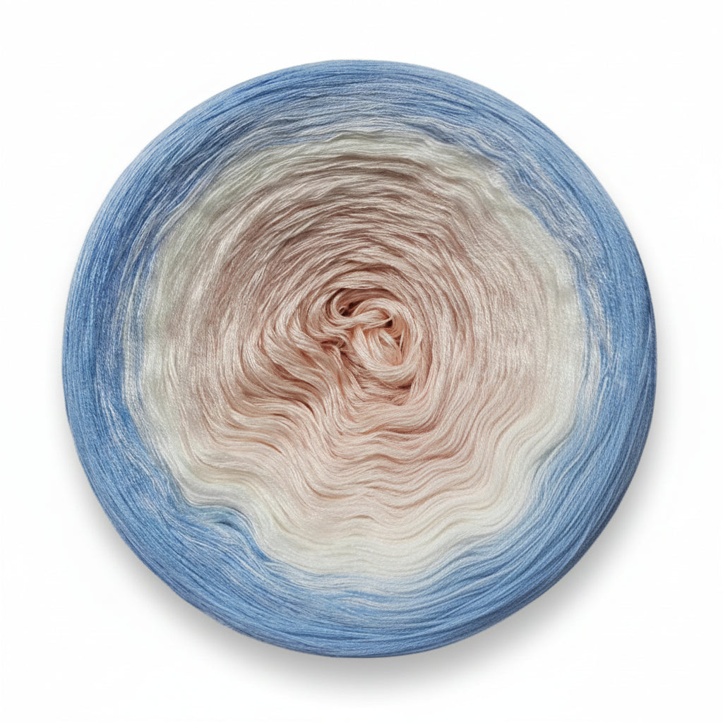 Organic Cotton Ombre Rainbow Cake XL 300g