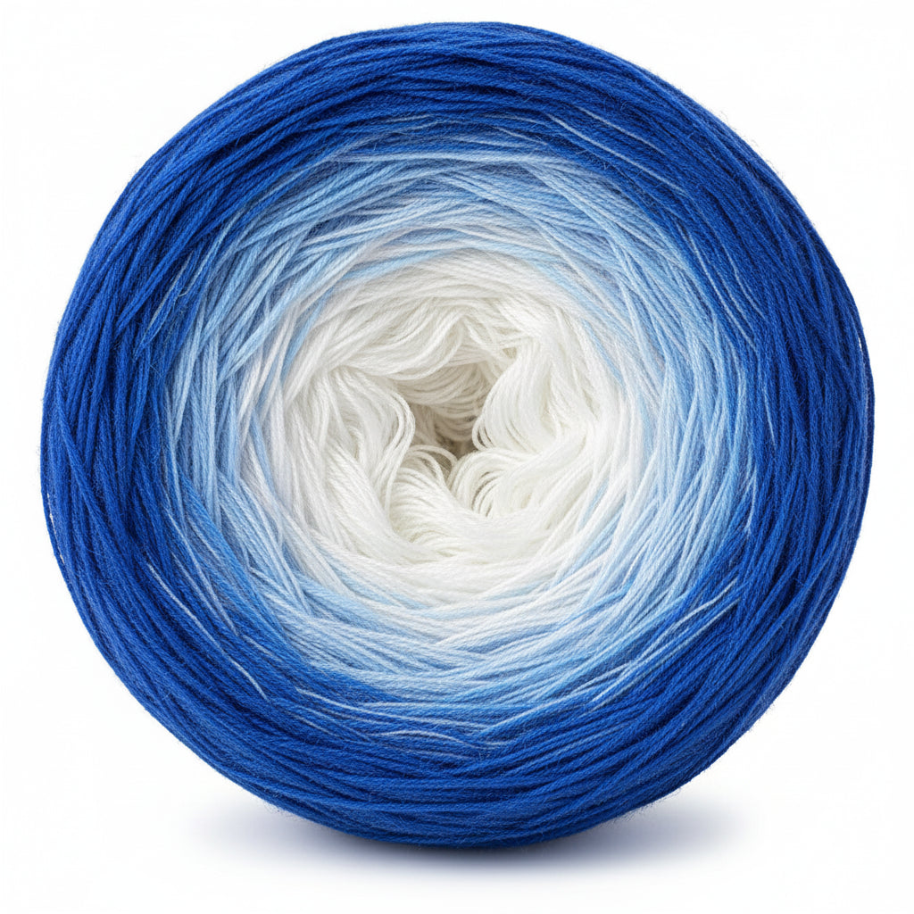 Organic Cotton Ombre Rainbow Cake XL 300g